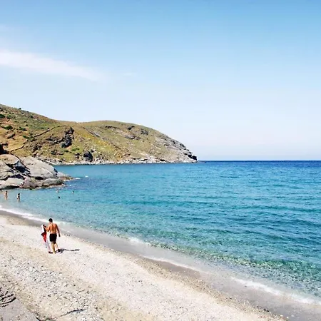 Panoramic Sea View 2-br Flat, 200m To Gialia Beach * Андрос